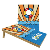 Waterproof Cornhole Boards Set 2′x3′ Swimming Pool