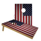 Waterproof Cornhole Boards Set 2′x3′ USA Flag