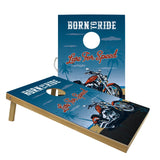 Waterproof Cornhole Boards Set 2′x3′ Motorcycle